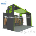 3x6 green island exhibition stand portable trade show display aluminum booth